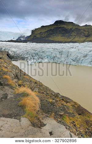 Alpine landscape in Skaftafell National Park Iceland, Europe