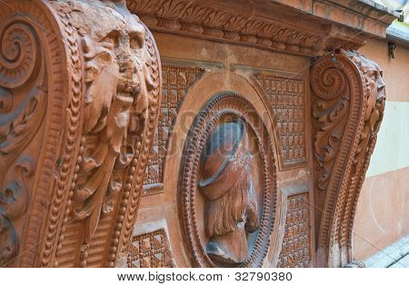 Borgatti Theater. Cento. Emilia-Romagna. Italien.