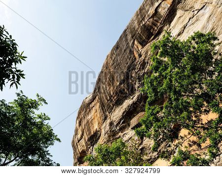 Sigiriya Rock Is An Ancient Fortress In Sri Lanka. Sigiriya Is A Unesco World Heritage Site. This Is