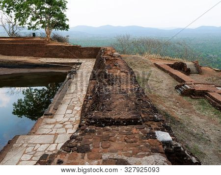 Sigiriya Rock Is An Ancient Fortress In Sri Lanka. Sigiriya Is A Unesco World Heritage Site. This Is