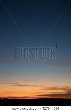 Planes Doing Stunts In The Sky In Spain