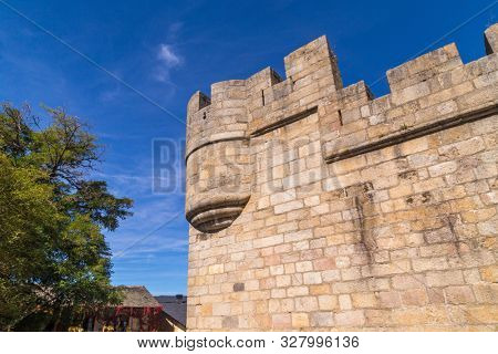 Puebla de Sanabria, Spain: the old castle of Puebla de Sanabria, Castilla y Leon, Spain