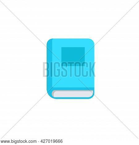 Book Clipart. Book Isolated Simple Flat Vector Clipart