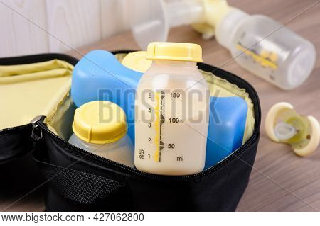 Bottle Of Mother Breast Milk