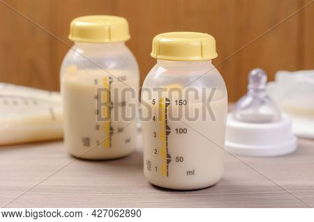 Bottle Of Mother Breast Milk