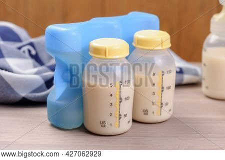 Bottle Of Mother Breast Milk