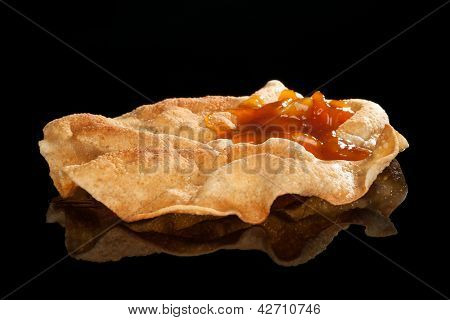 Papadum con Chutney.