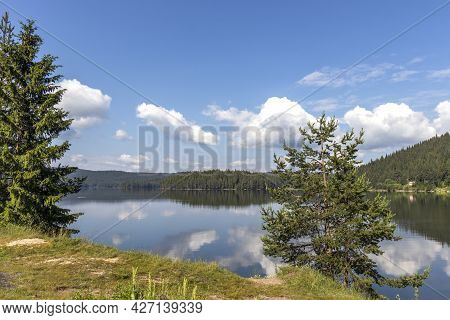 Landscape Of Golyam Beglik Reservoir, Bulgaria