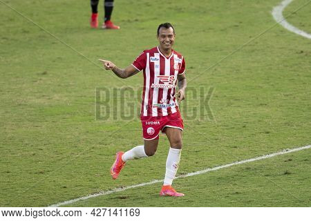 Rio, Brazil - July 18, 2021: Vinicius Player In Match Between Vasco 1 Vs 1 Nautico By 12th Round Of 