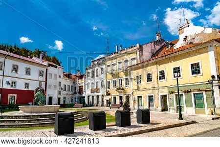 Traditional Architecture In Alcobaca - Oeste Region Of Portugal