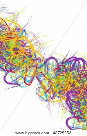 colorful threads wallpaper background