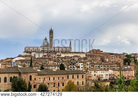  The old city center. Siena was the focal point of the artistic life of the Trecento era. The medieval center of Siena is a UNESCO World Heritage Site.
