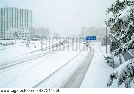 Madrid, Spain – January 9, 2021: 