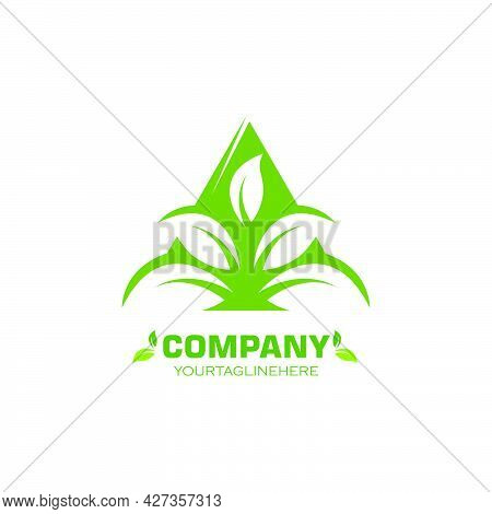 Green Leaf Ecology Nature Element Vector Icon Of Go Green