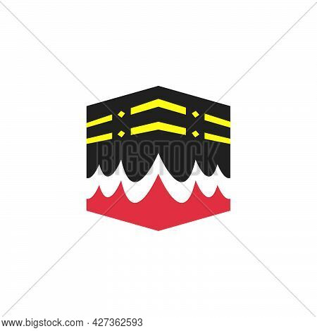 Kaaba Vector Icon Illlustration Design