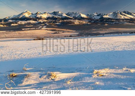 Hight Tatras (Vysoke Tatry) in winter time, Slovakia