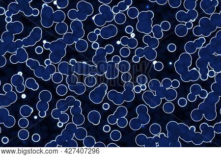 Beautiful Creative Many Biological Monadiforms Digitally Made Backdrop Illustration