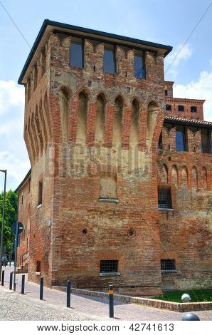 SchloÃŸ von Cento. Emilia-Romagna. Italien.