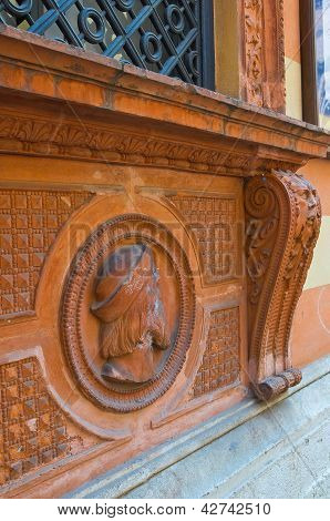 Borgatti Theater. Cento. Emilia-Romagna. Italien.