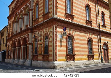 Borgatti Theater. Cento. Emilia-Romagna. Italien.