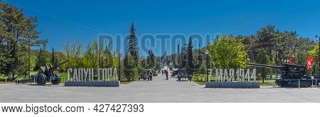 Sevastopol, Crimea, - 20.05.2021: Memorial Complex Sapun Mountain In The Hero City Of Sevastopol, Cr