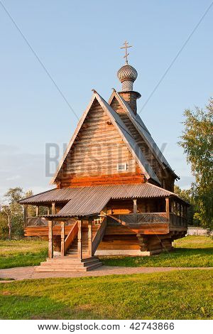 Kirche, Museum, Holzarchitektur Vladimirskiy Gebiet, Russland