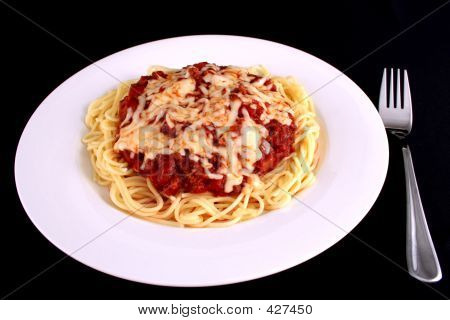 Spaghetti Mahlzeit