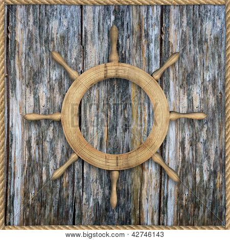 Pozadí mořské Scrapbook