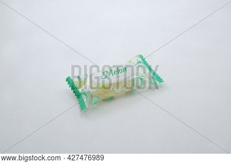 Manila, Ph - July 16 - Cw Melon Candy Jelly On July 16, 2021 In Manila, Philippines.