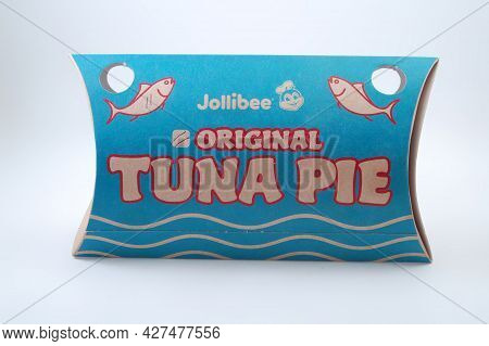 Manila, Ph - July 22 - Jollibee Tuna Pie On July 22, 2021 In Manila, Philippines.