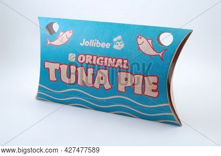 Manila, Ph - July 22 - Jollibee Tuna Pie On July 22, 2021 In Manila, Philippines.