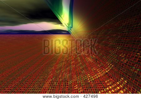 Digitální abstrakt
