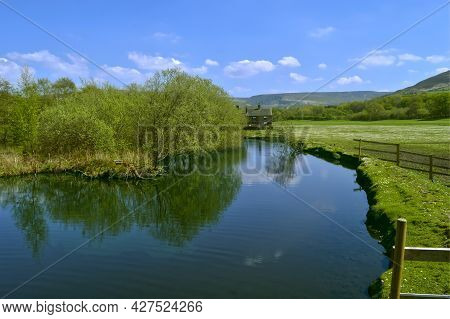 River Tame In Friezland In The Peak District National Park