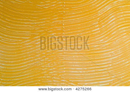 Wall With Wave Pattern