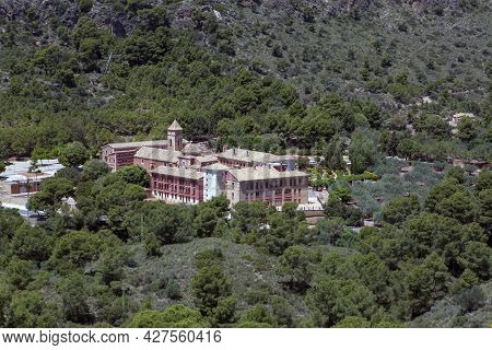 Spectacular View Of The Hermitage Of Snata Eulalia Located In The Middle Of Nature Near The Murcian 