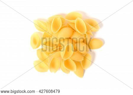 Different Types Of Raw Italian Pasta Close-up