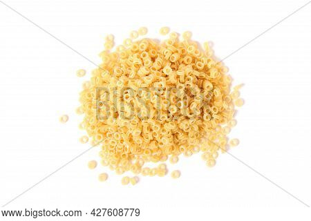 Different Types Of Raw Italian Pasta Close-up