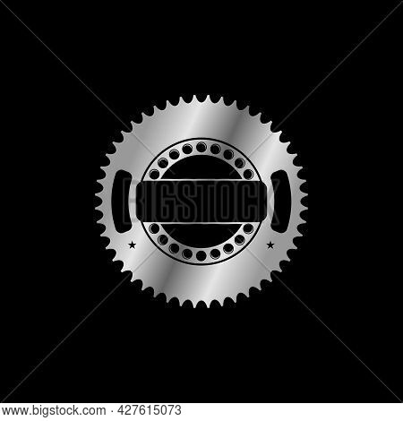 Gear Free Logo Vector Stock. Metal Abstract Design Concept. Can Be Used As A Symbol Related To Mecha