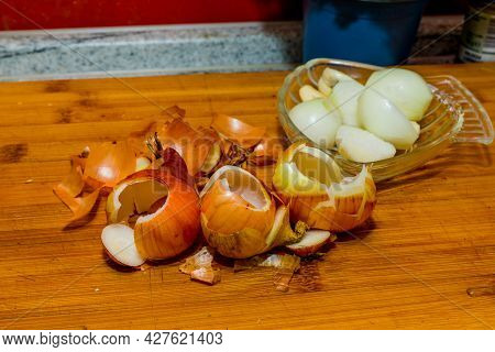 Oxtail Soup Cook With Meat, Vegetables And Spices