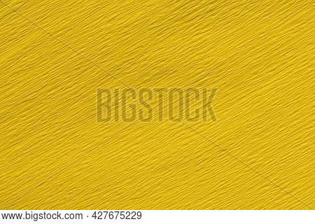 Close Up Of A Crepe Paper Crinkly Texture