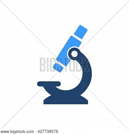 Microscope, Reseach Icon. Meticulously Designed Vector Eps File.