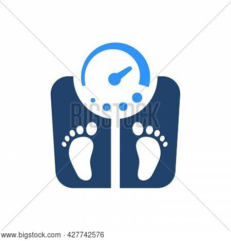 Weight Management Icon. Meticulously Designed Vector Eps File.