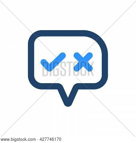 Decision Making Icon. Meticulously Designed Vector Eps File.