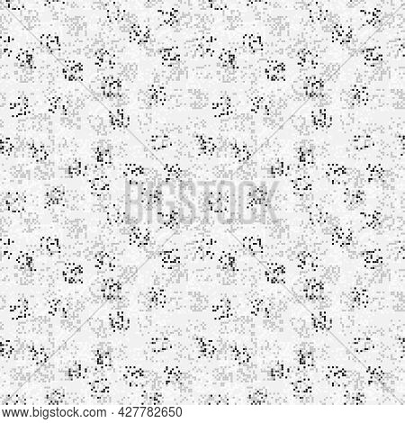 Texture Military Camouflage Seamless Pattern. Abstract Army Vector Illustration