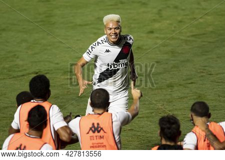 Rio, Brazil - July 24, 2021: Marquinhos Gabriel Player In Match Between Vasco 4 Vs 1 Guarani By 14th