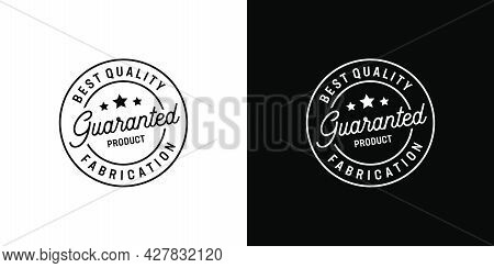 Best Quality Guaranted Product Fabrication Vintage Retro Hipster Logo Elements. Logo Can Be Used For