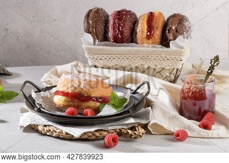 Portuguese Fried Dough With Sugar