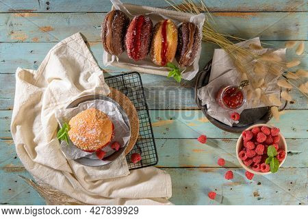 Portuguese Fried Dough With Sugar