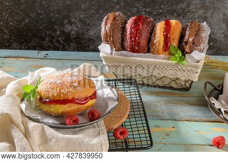 Portuguese Fried Dough With Sugar