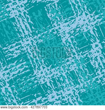 Upholstery Fabric Burlap Vector Seamless Pattern Background. Modern Faux Cotton Texture Melange Back